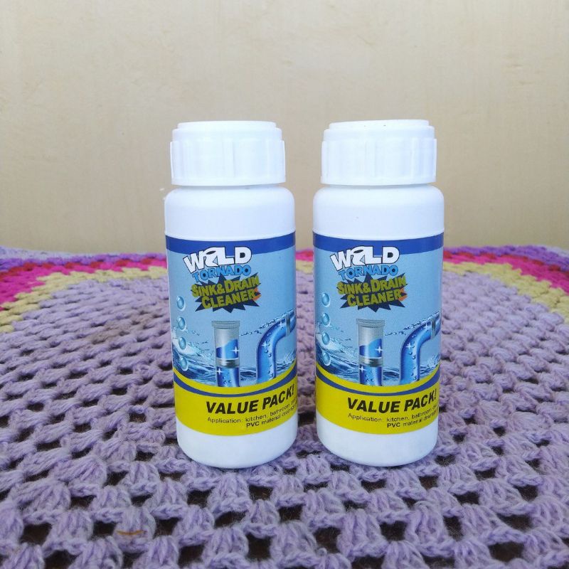 Wild Tornado Pembersih Saluran Air Pipa Mampet Tersumbat Wastafel WC Toilet