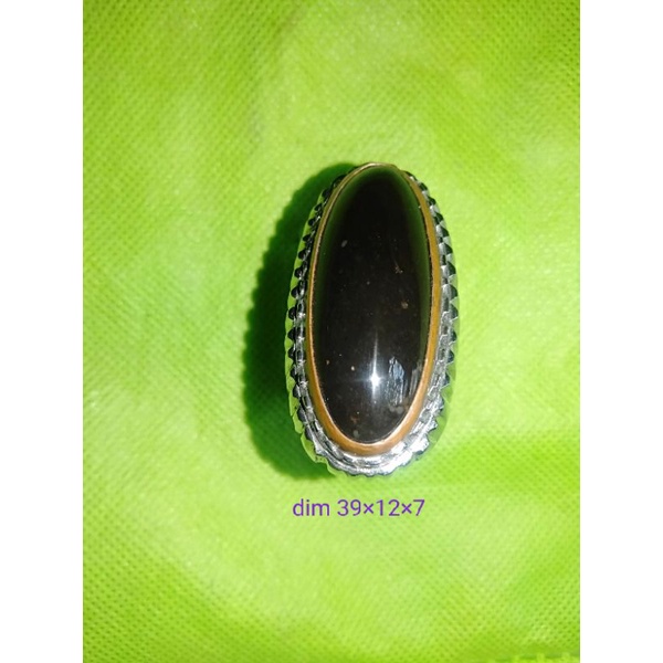 Batu akik Yaman Wulung natural 100%