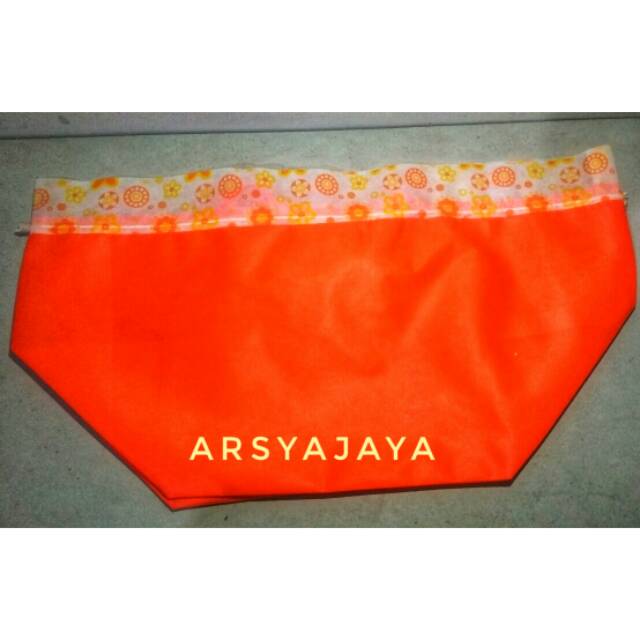 Tas Goodiebag serut tebal/ tas hajatan / tas berkat serut mawar/tas hantaran berkat