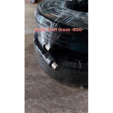 Kabel Antena Dengan Black Male Plug PIOLINE 15 m, 20 m, 25 m/ Kabel Antena 5C + Jack