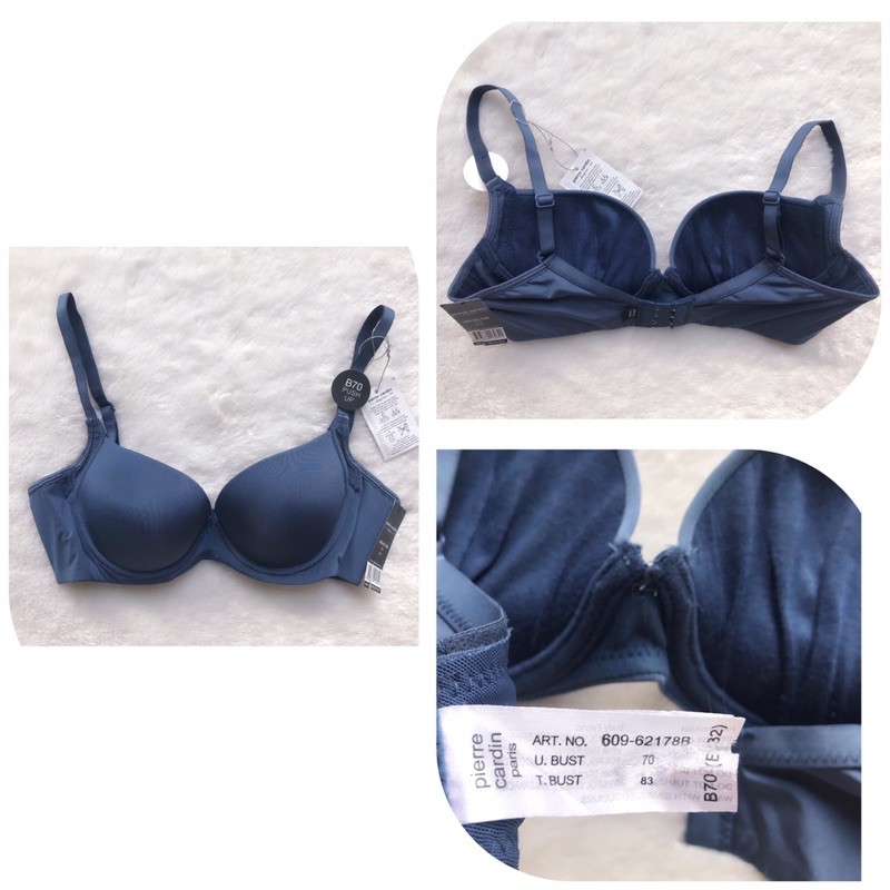 pierre cardin' bra 609-62178B original cut label push up bra