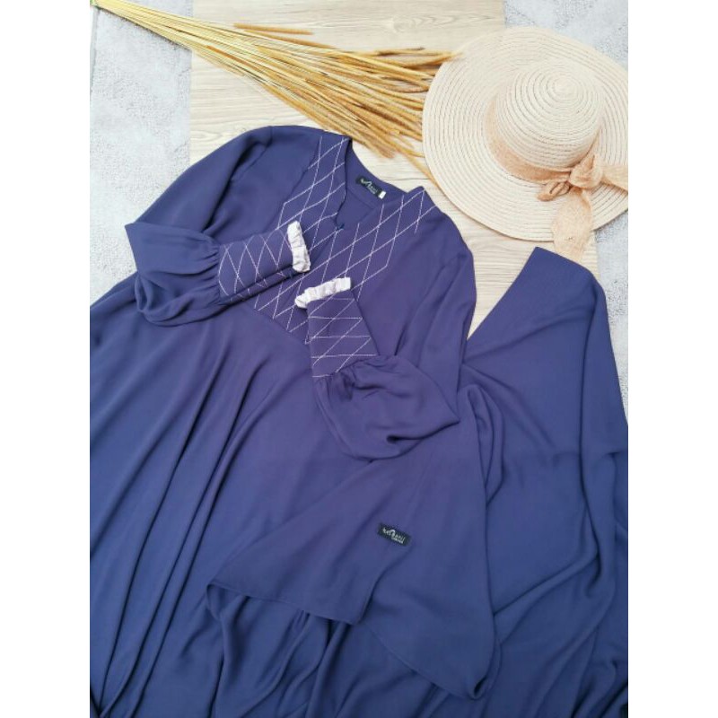 Gamis quena set jilbab dan cadar original dari albani corner