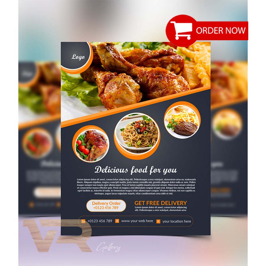 Print Poster Brosur Flyer Menu - Art Paper A3