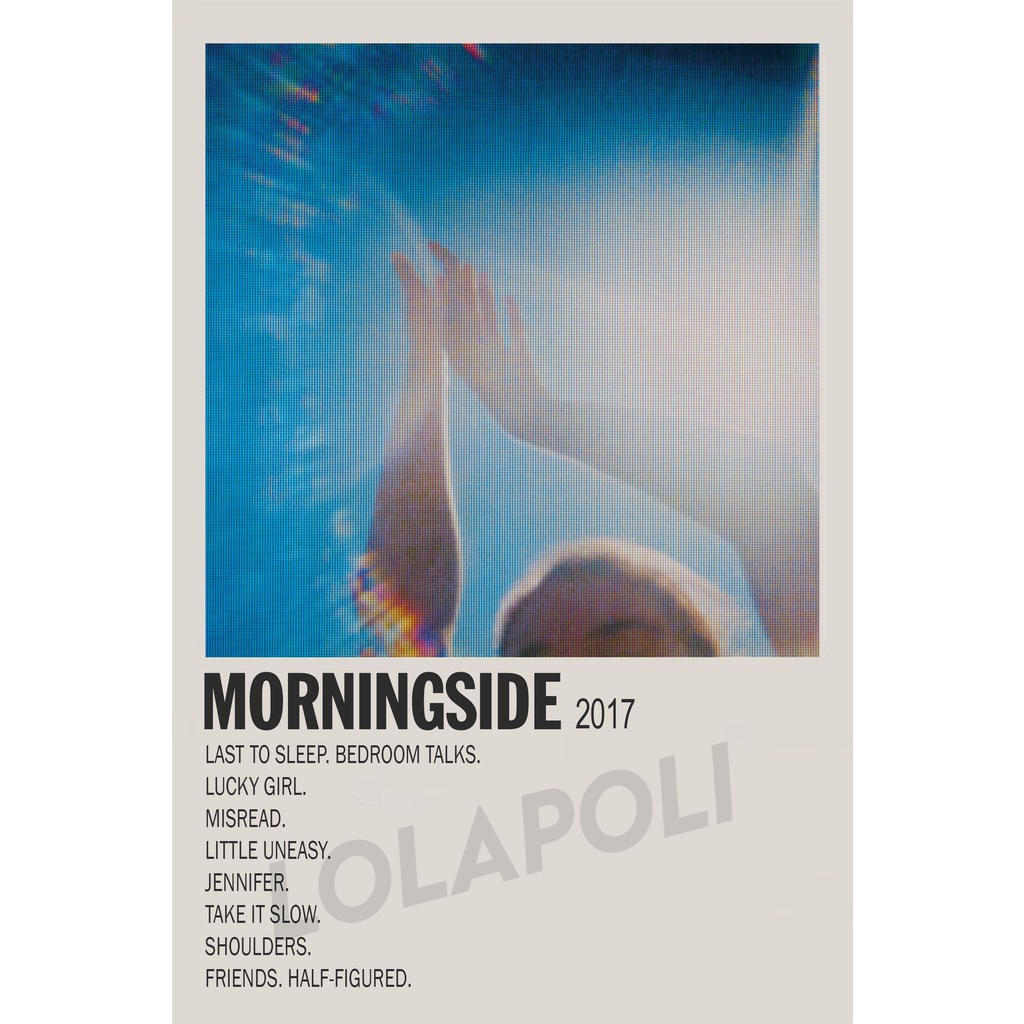 Poster Cover Album Morningside - Fazerdaze