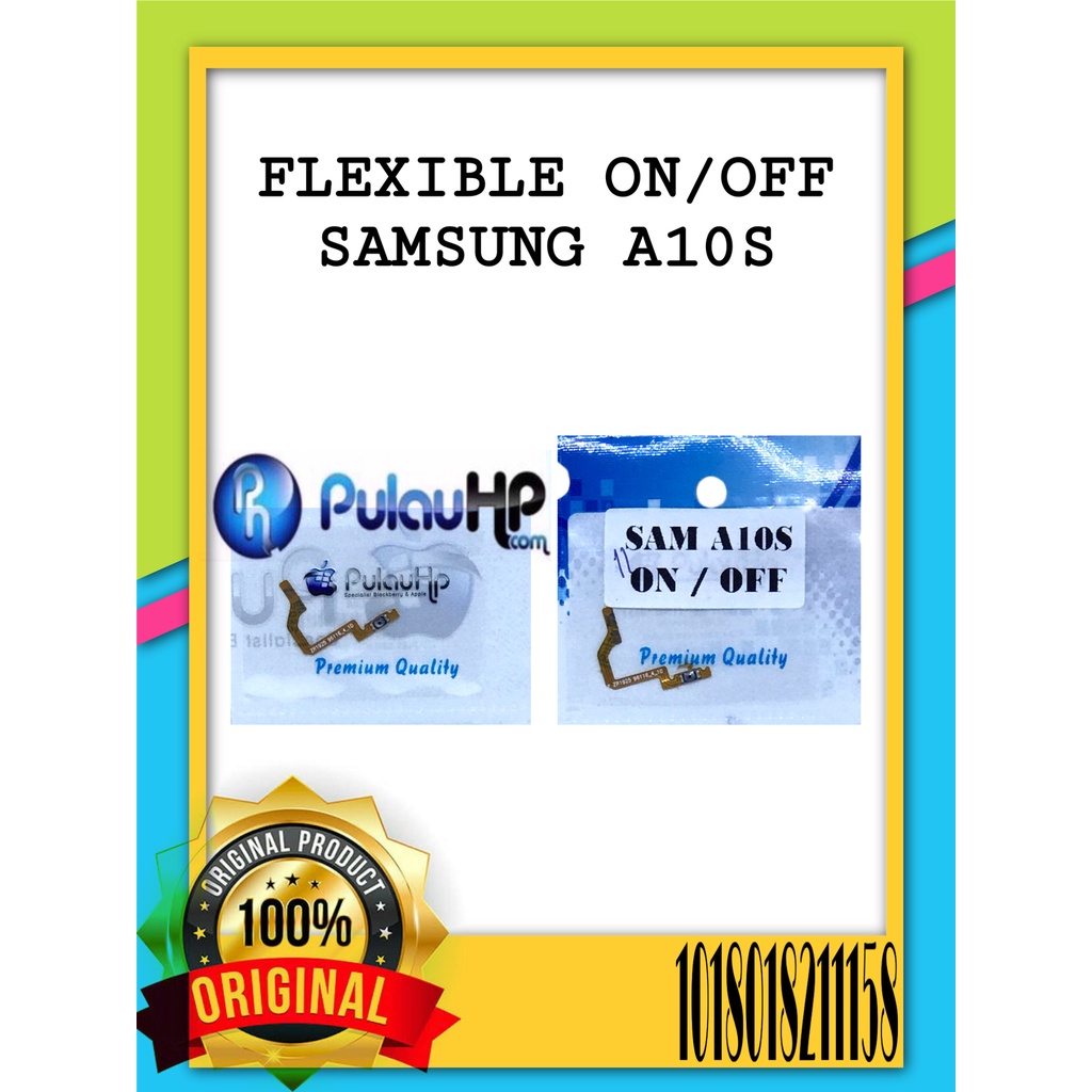 PULAUHP _ FLEXIBLE CON CAS/ON/OFF/MAINBOARD LCD/FINGERPRINT  Samsung A10S/A107F
