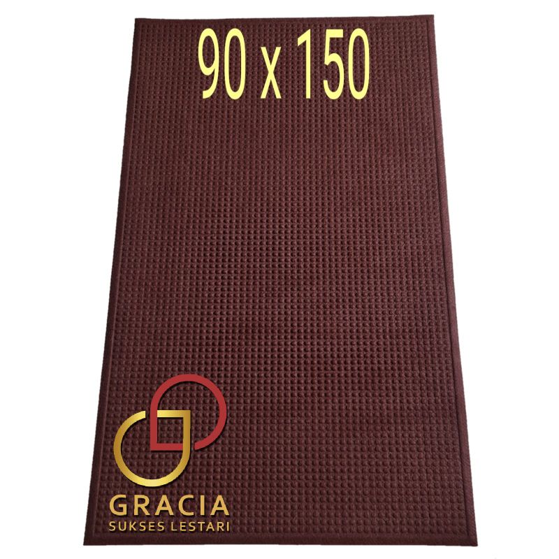 KESET KARPET ANTI SLIP BLUDRU 90x150 RCM