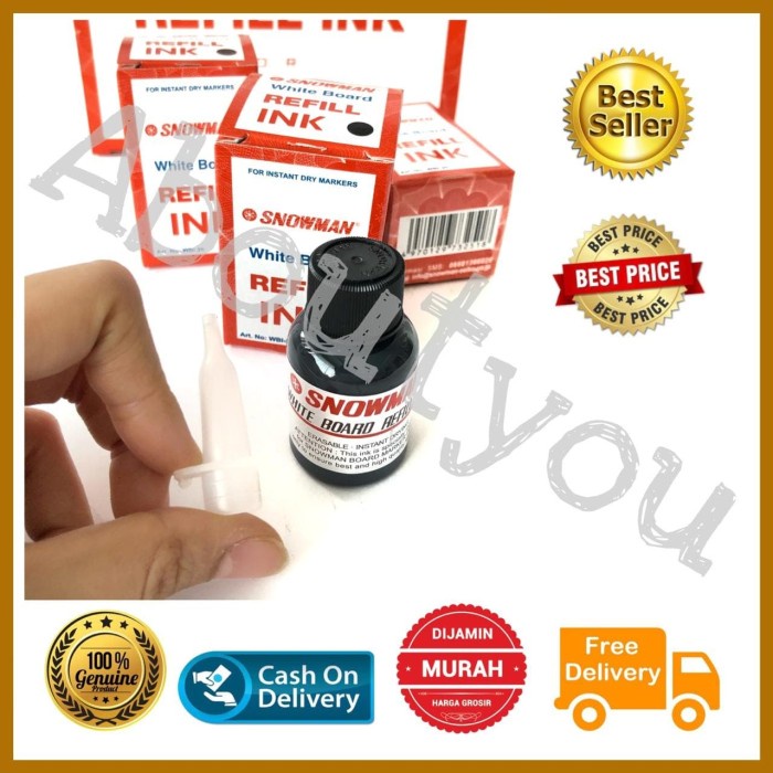 

Aman Refill Tinta Spidol Whiteboard Hitam Isi Ulang Tinta Spidol Papan Limited