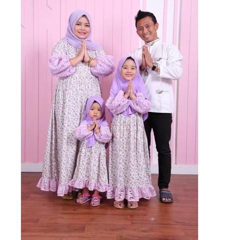 Tidak Diragukan.. Gamis Anak Perempuan / Gamis Jergio Original By Celycely / Gamis Couple Ibu Dan An