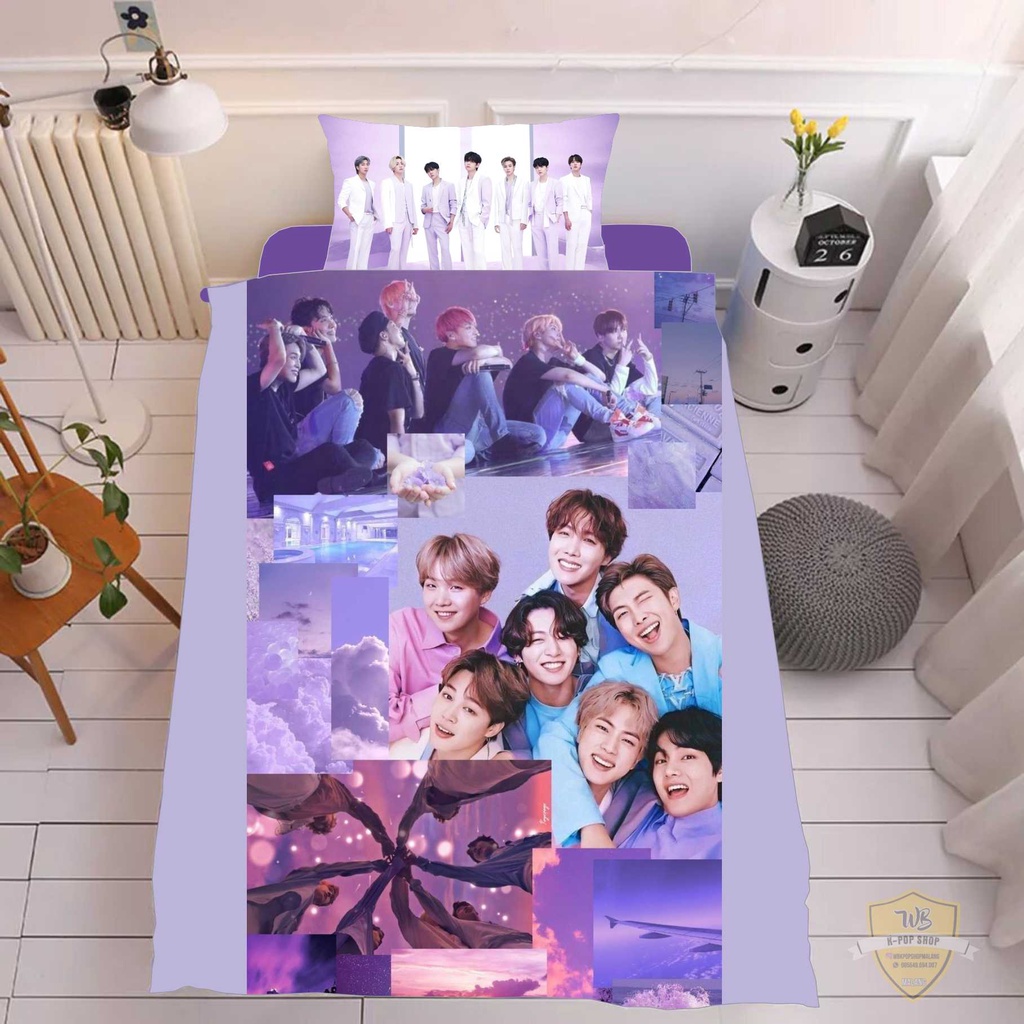 SELIMUT BTS FESTA PURPLE UNGU, DICON &amp; PTD ,WEEKEND bisa CUSTOM