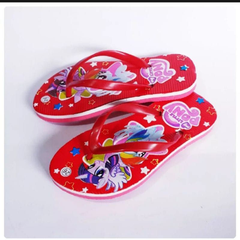Sandal Karakter Anak Kuda Pony