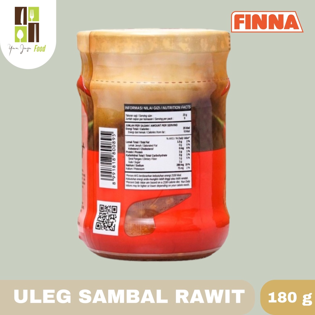 ULEG SAMBAL RAWIT 180GR