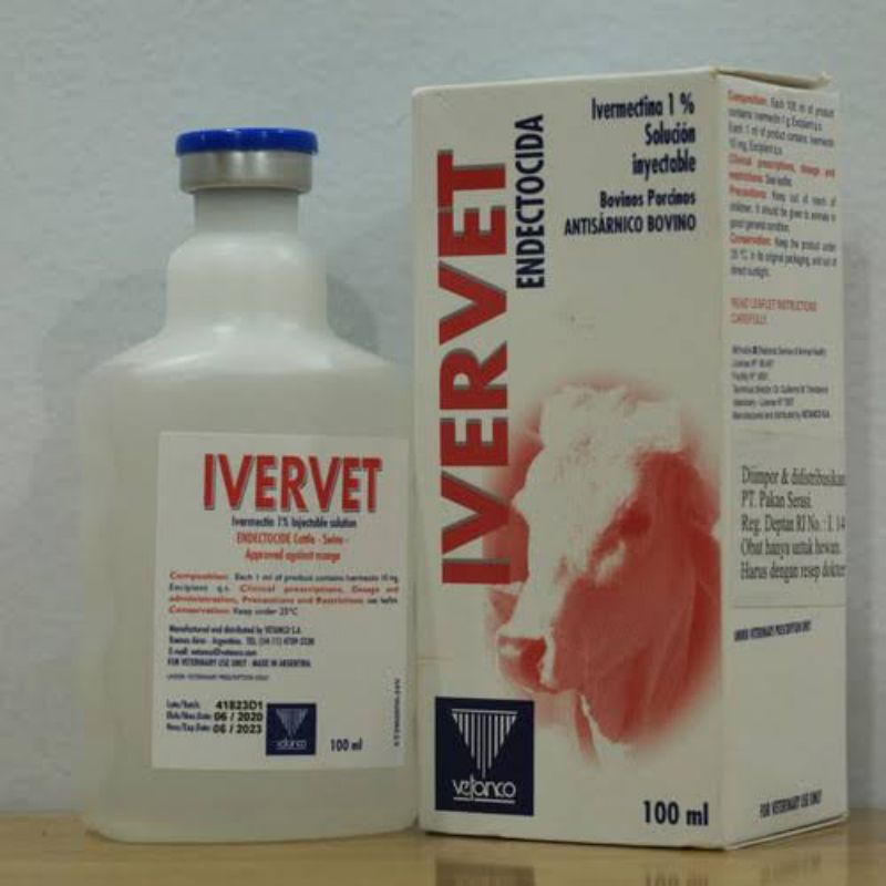 IVERVET obat parasit 100ml