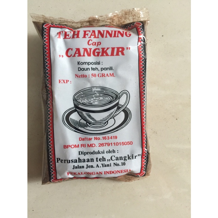 

(BISA COD) TEH FANNING CAP CANGKIR BUNGKUS KECIL ISI 10 BUNGKUS