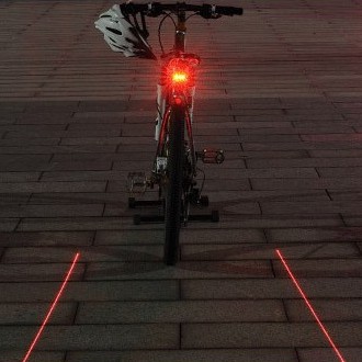 Lampu Belakang Laser LED Sepeda - Lampu Belakang Sepeda LED Laser
