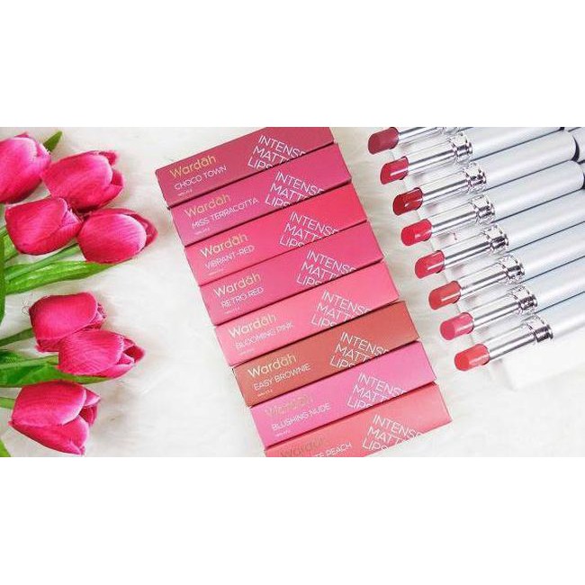 Wardah Intense Matte Lipstick - Lipstick Intense MATTE WARDAH