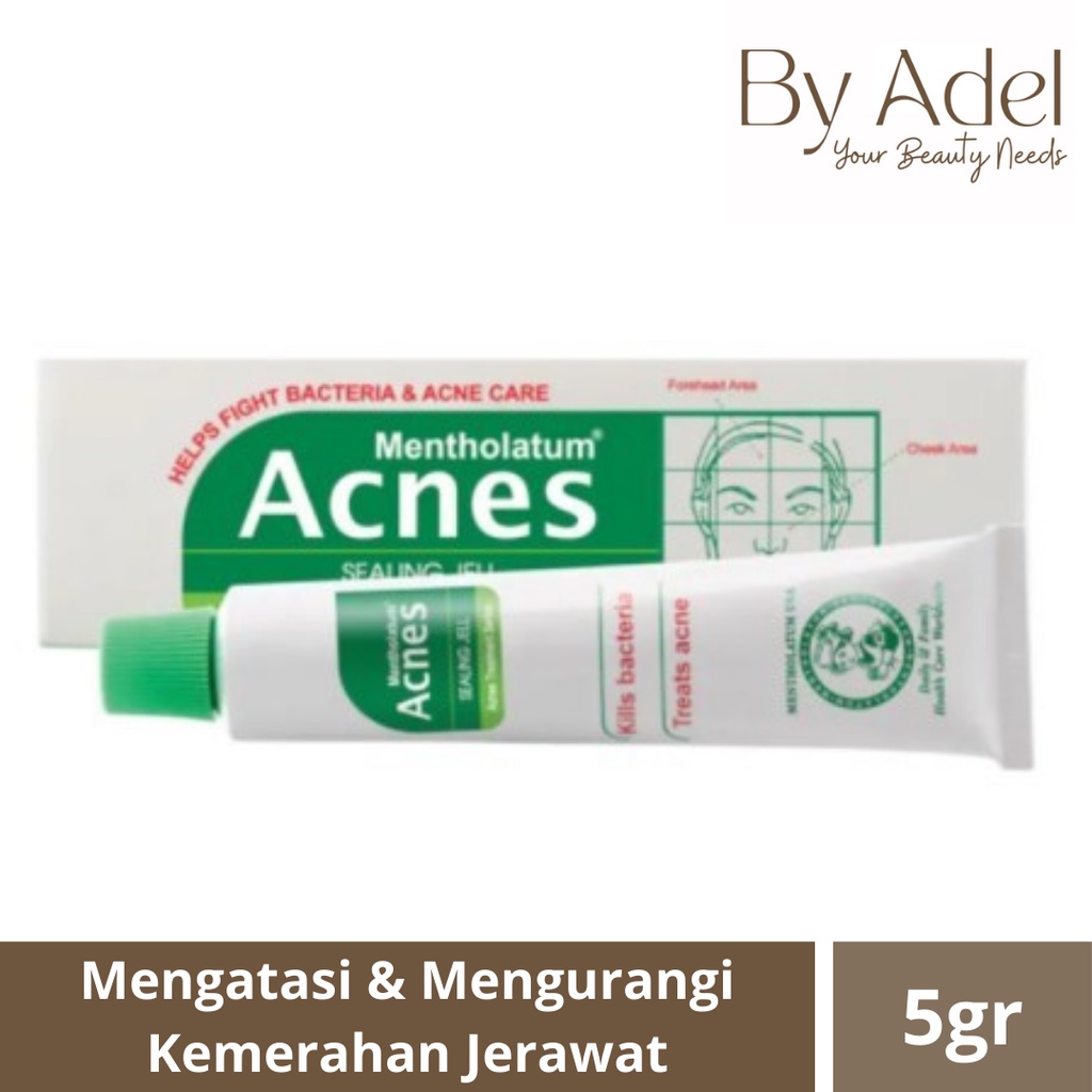 Acnes Sealing Jell 5G / Gel Jerawat / Obat Jerawat Baru Original By Adel