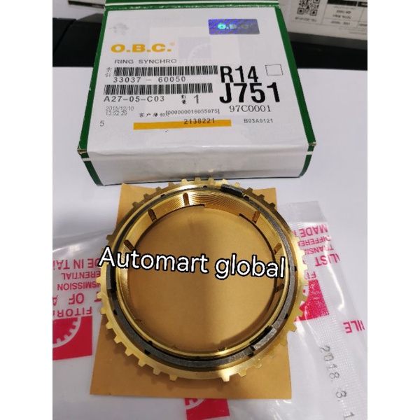 ring syncronis gigi kuningan gigi 1 innova fortuner hilux vigo 33037-60050