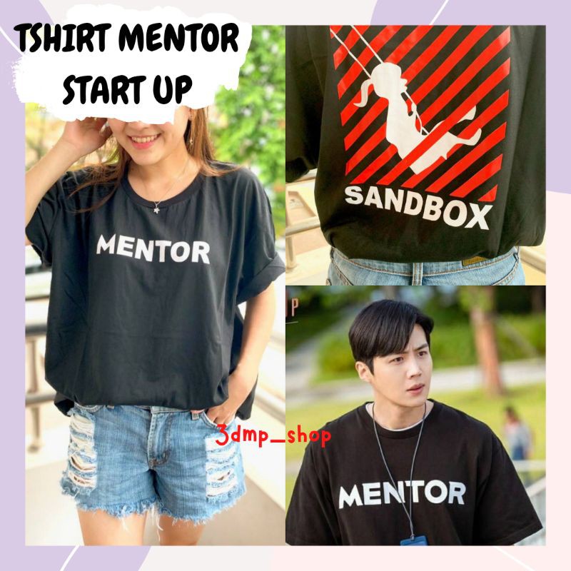 Tshirt Mentor Start up sandbox han jipyeong