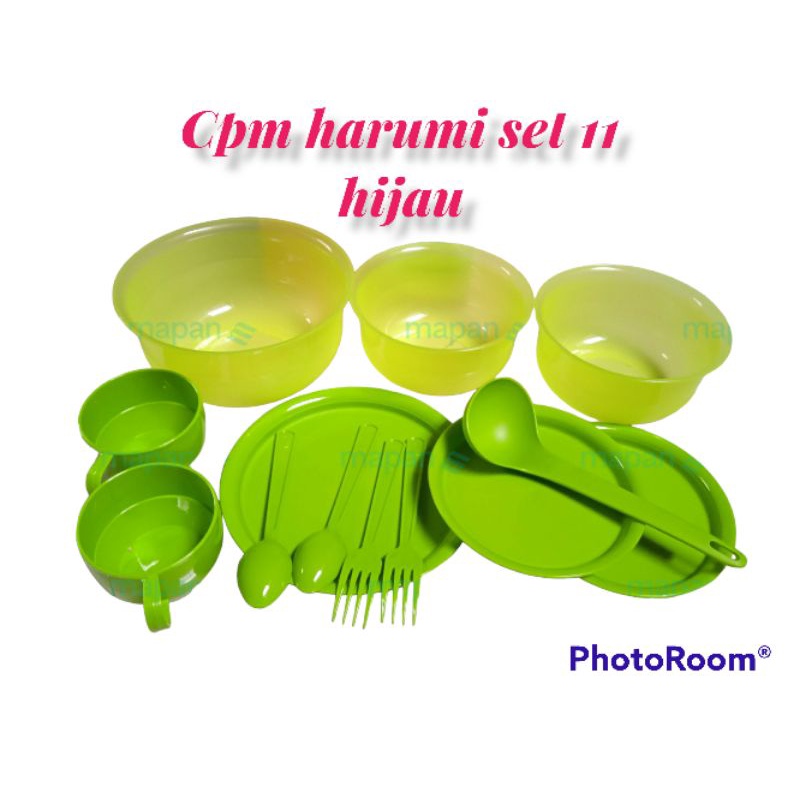 CPM Harumi set 11 hijau