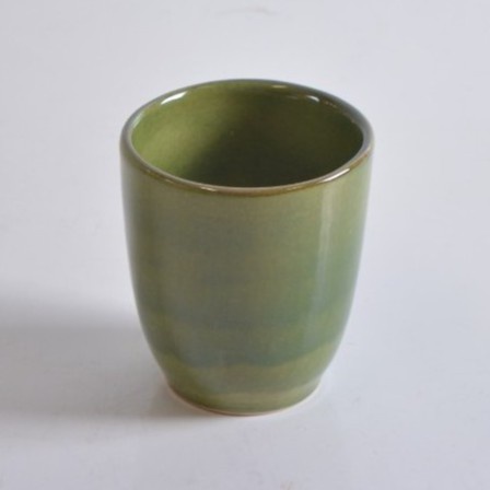 Gelas Mug Keramik Hijau 250 ml / Ninesquare Ceramic