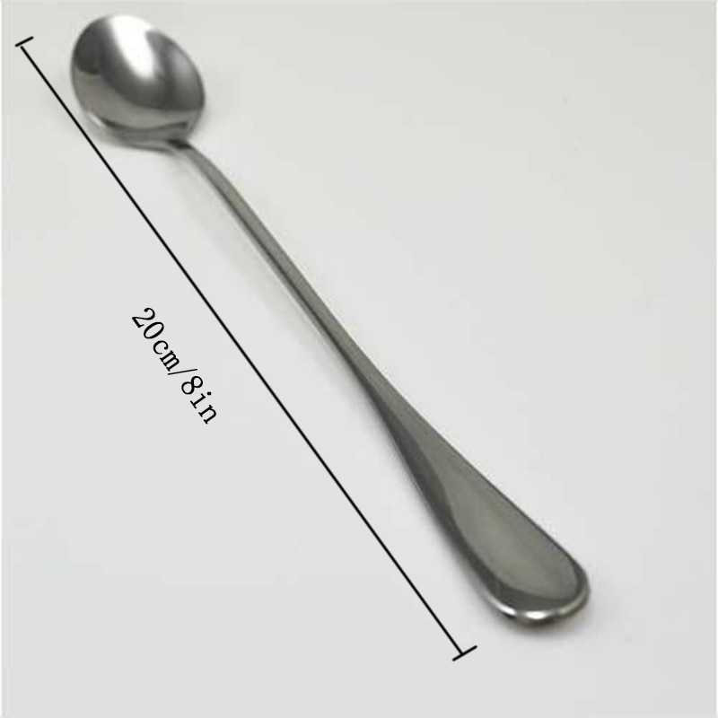 LCKMNOFFCL KANNERT Sendok Teh Gagang Panjang Tea Spoon Stainless Steel - RR-11