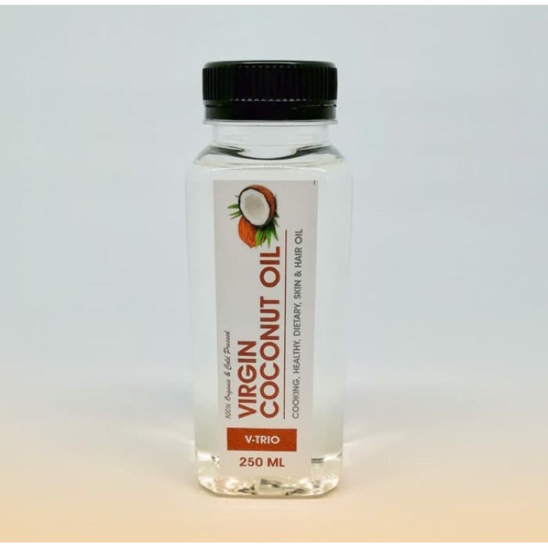 

V-Trio Virgin Coconut oil (VCO) 250ml- Minyak Kelapa Murni Premium