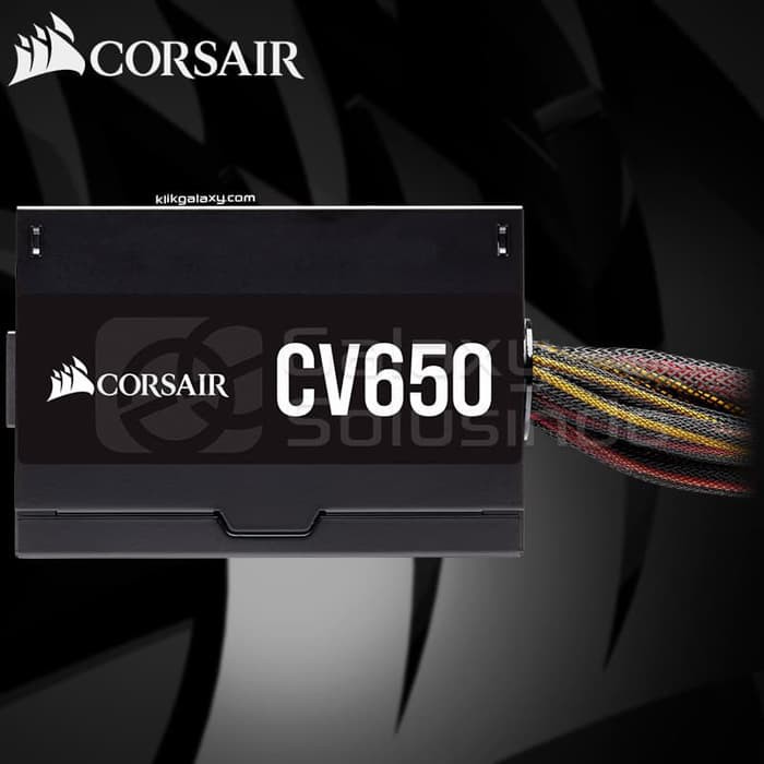 PSU Corsair CV650 NON Modular 80+ Bronze Certified Power Supply new