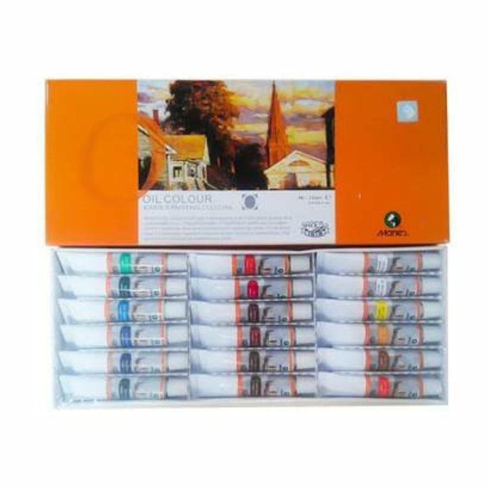 

MARRIES OIL COLOUR SET TYPE 1388 12ML 18 WARNA