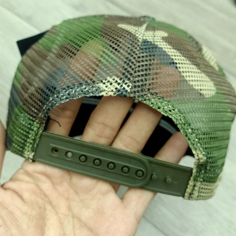 Topi P Plein Red Army Topi Baseball Jaring Super Premium Quality