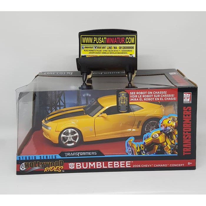 2006 CHEVY CAMARO BUMBLEBEE - SKALA 24 - JADA (DIECAST)