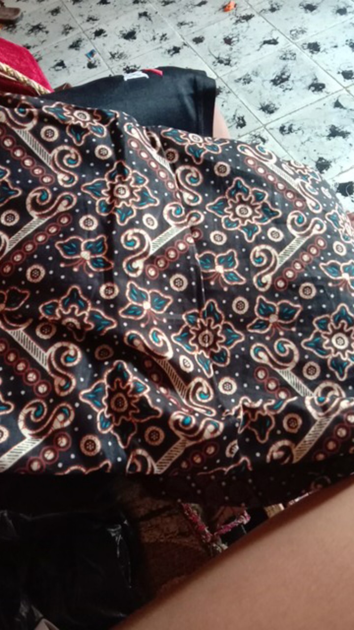 Paling Komplit M L Xl Xxl - Couple Gamis Sarimbit Batik Hem Dan Kemeja Keluarga