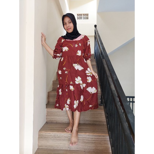 DRESS MELINDA BALI/Dress kekinian/DRESS KINAN/DASTER BALI