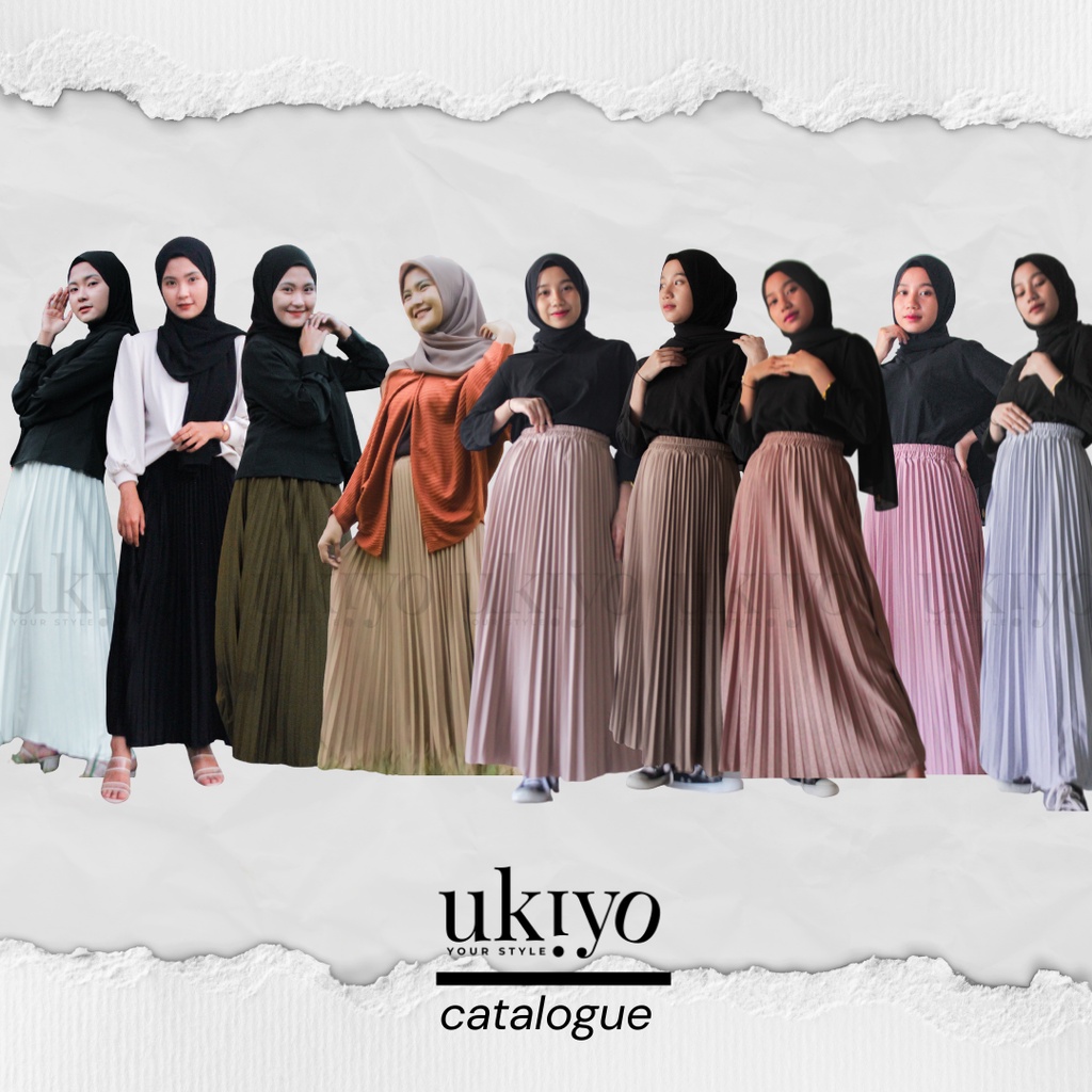 Rok Plisket Premium - Makassar