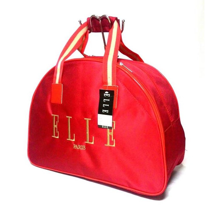 Sale TAS TRAVEL ELLE / ELLE TRAVEL BAG MERAH - Hitam Paling Baru