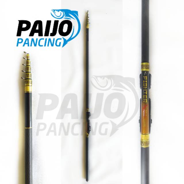 Joran tegek daido fighter / perfect 300 360 450 540 set jadi