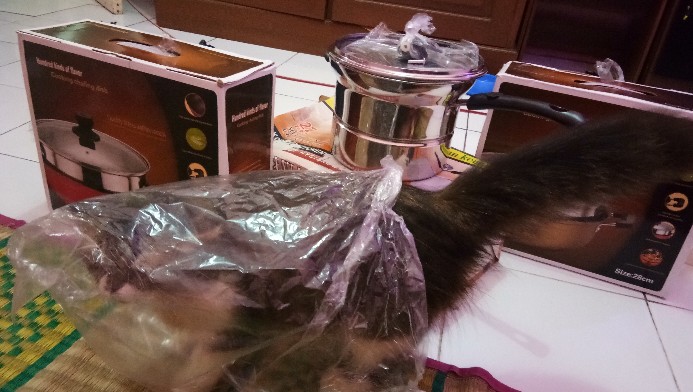 Steamer Dan Fryer 2 In 1 / Panci Multi Fungsi 22cm