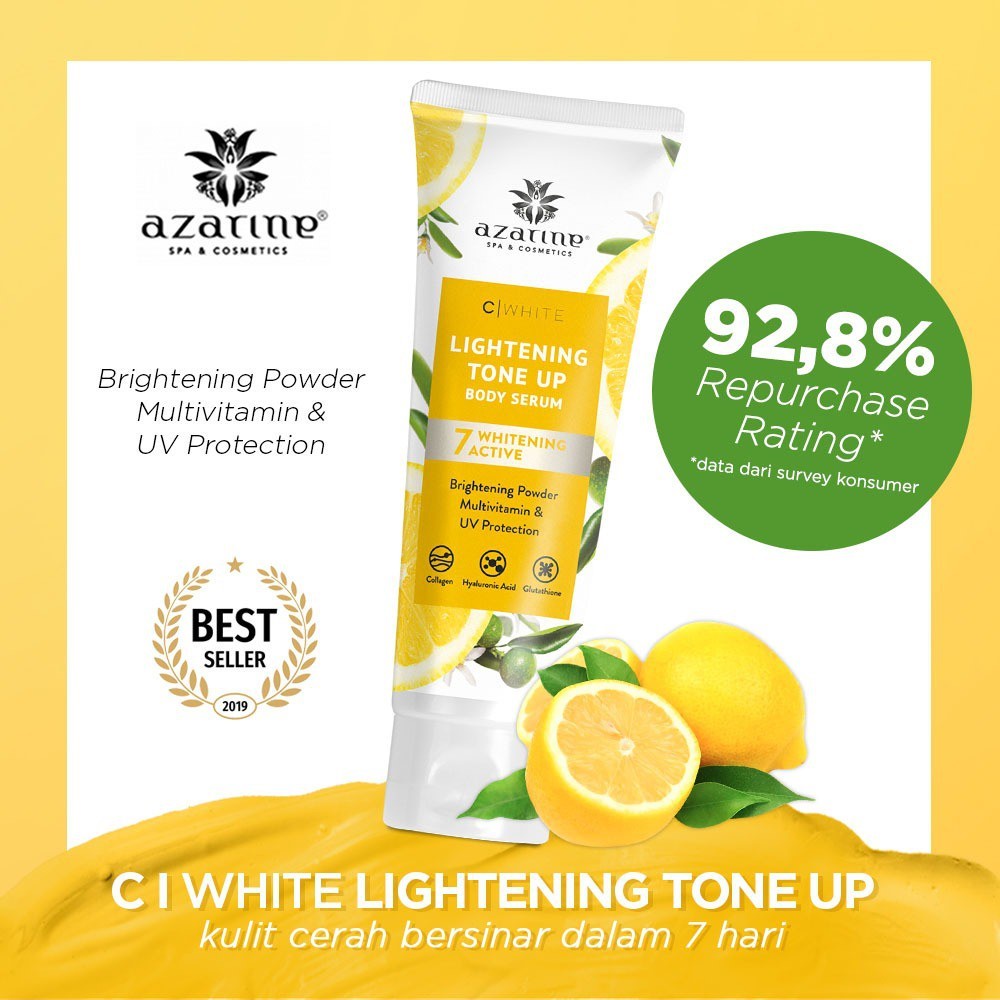 ⭐️ Beauty Expert ⭐️ Azarine C White Lightening Tone Up Body Serum 100ml