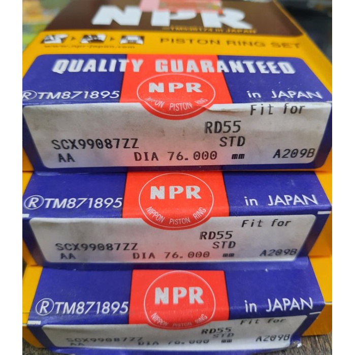 Ring Piston Ring Seker Kubota RD55 NPR