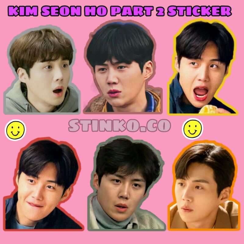 

[30PCS] STICKER KIM SEON HO PART 2 / HOMETOWN CHACHACHA / START UP ISI 30 STIKER
