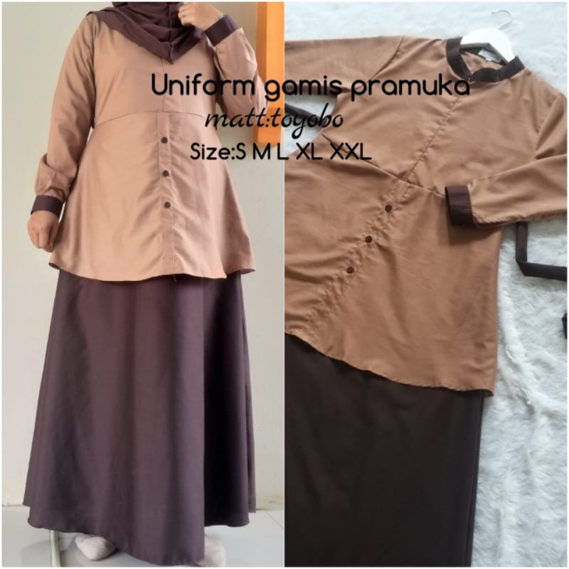 Gamis Hitam putih || Pemda|| Khaky ||Army|| Pramuka