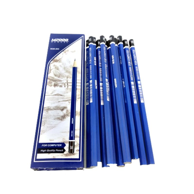 [ERA] Pensil 12pcs Pensil 2B For Computer High Quality M2000