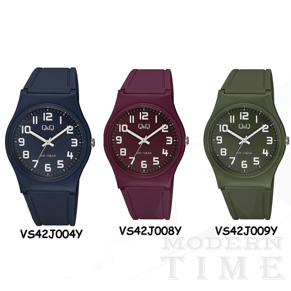 Jam Tangan Q&amp;Q VS42 Series Analog Original Watch Pria - Karet