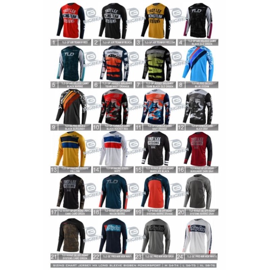 KAOS JERSEY CHINA ORIGINAL JERSEY MOTOR CROSS TRAIL TRABAS ADVENTURE GRASSTRACK ENDURO GOWES