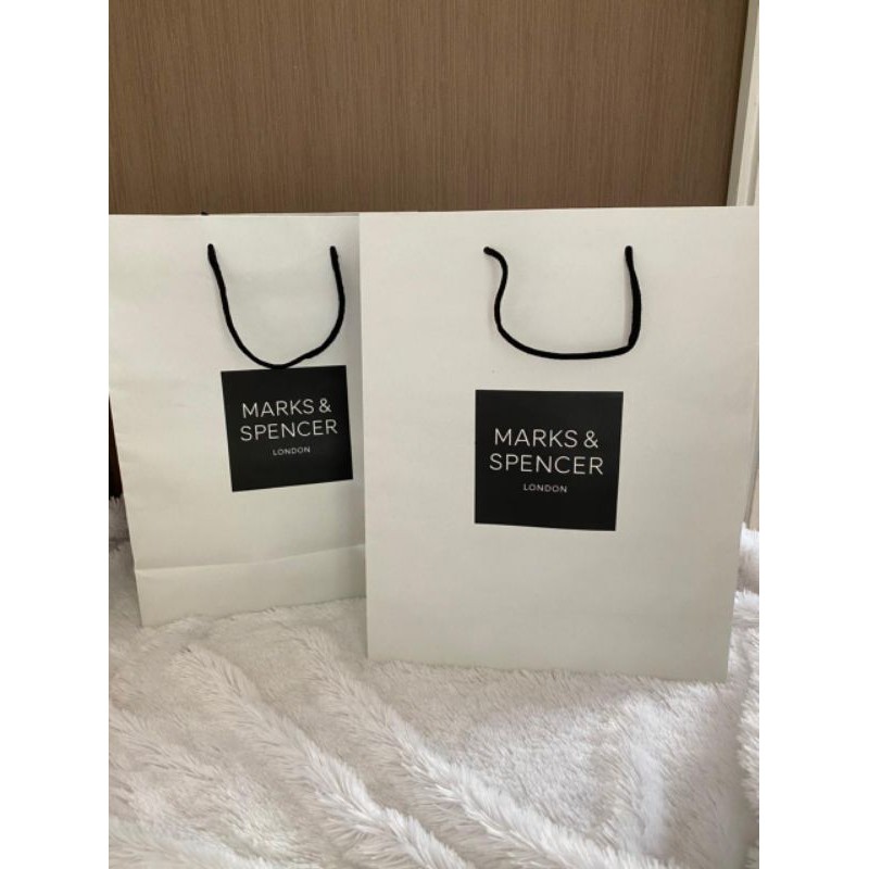 Paper Bag Marks & Spencer / Paperbag M&S / Paperbag Marks&Spencer