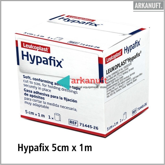 Plester Luka Plaster Hypafix BSN 5cmx1m