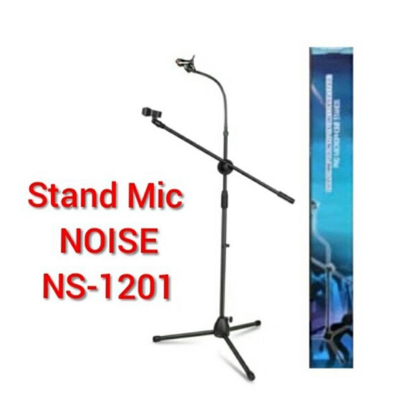 Stand mic panjang + holder hp noise tipe HY-1201