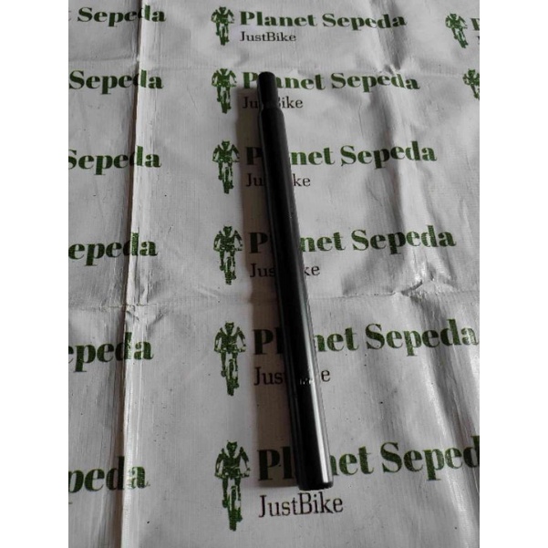 Tiang Sadel 31.8 Besi 55Cm Hitam l Tiang Seatpost