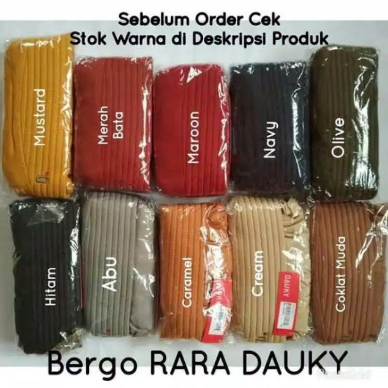 BERGO RARA DAUKY -BERGO DAUKY