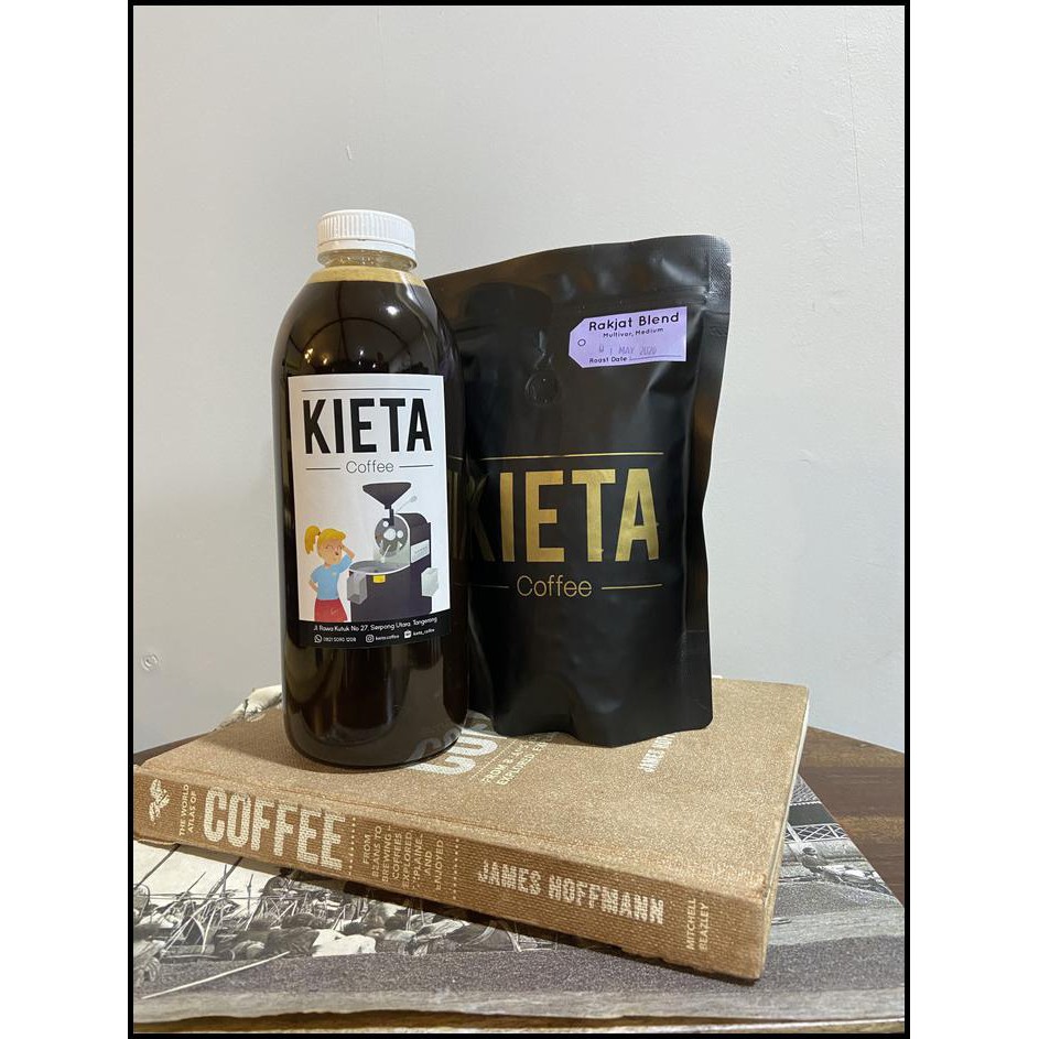 

Espresso Cair 1 Liter Kieta Coffee / Konsentrat Kopi Tinggal Tuang - Rakjat Blend