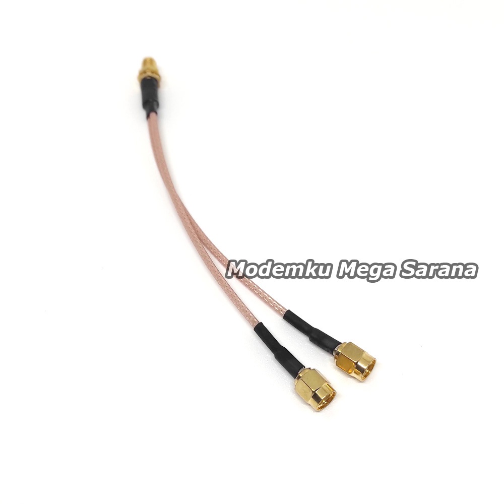Pigtail Modem Router Orbit Pro HKM281 - SMA Male Dual Port